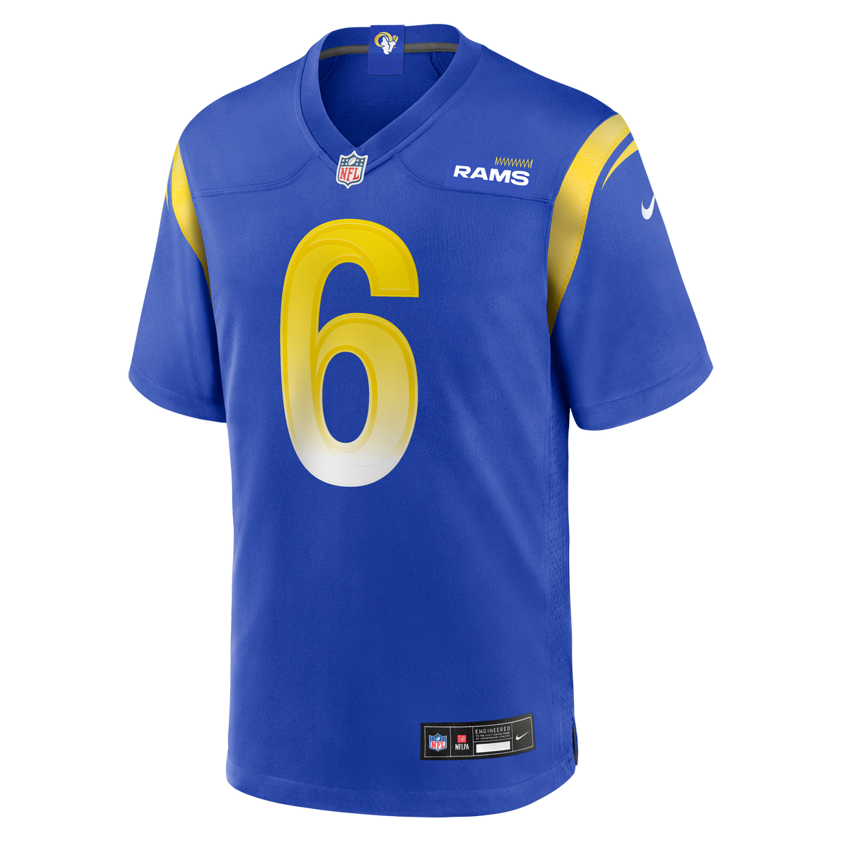Men's Los Angeles Rams Tre'Vius Hodges-Tomlinson Nike  Royal Team Game Jersey