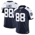 Men's Dallas Cowboys CeeDee Lamb Nike Navy Alternate Vapor F.U.S.E. Stitched Limited Jersey