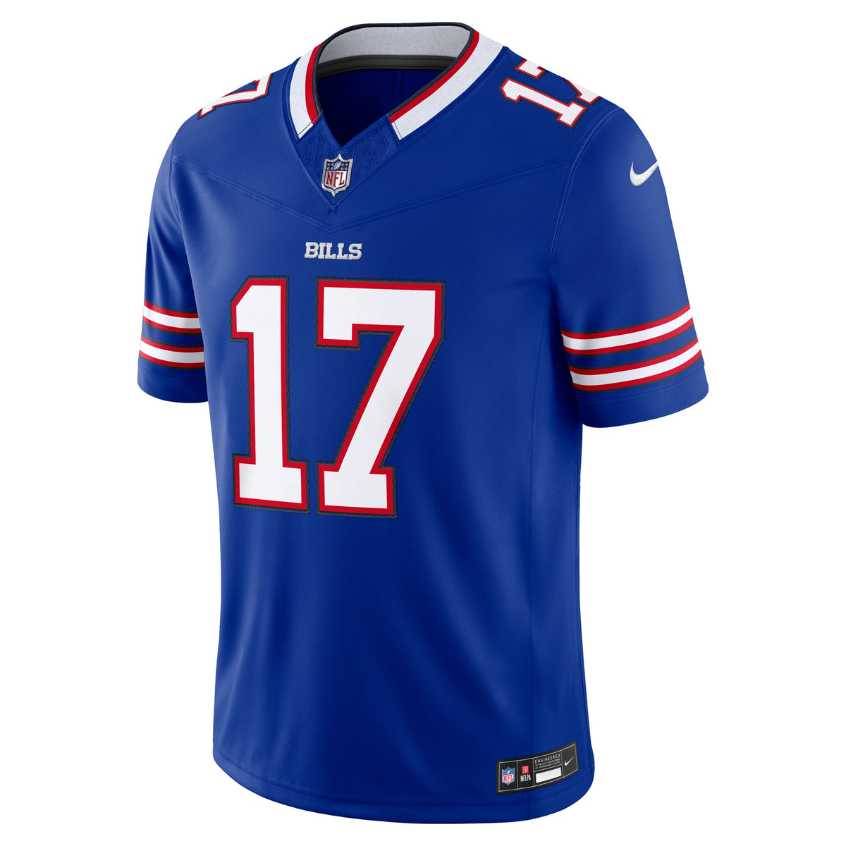 Men's Buffalo Bills Josh Allen Nike Red Alternate Vapor F.U.S.E. Stitched Limited Jersey