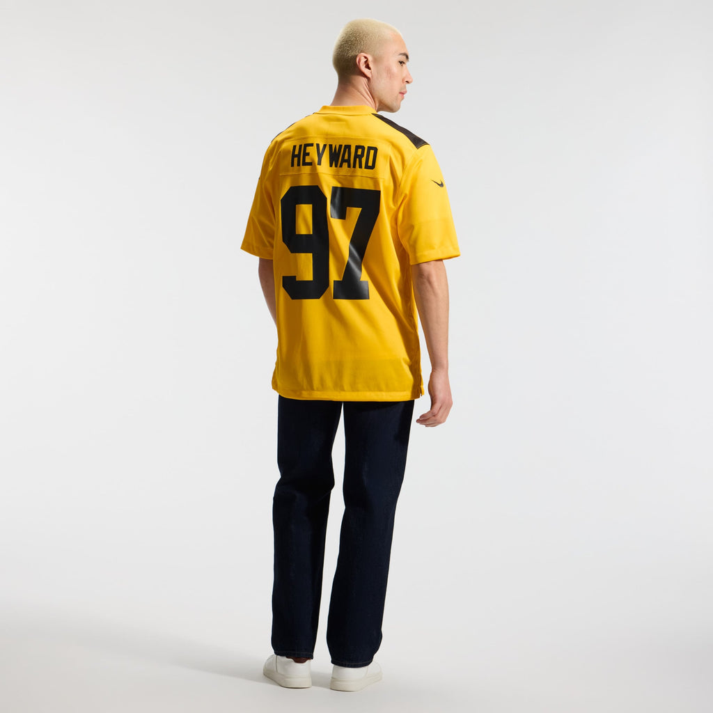 Men's Pittsburgh Steelers Cameron Heyward Nike Black Game Jersey