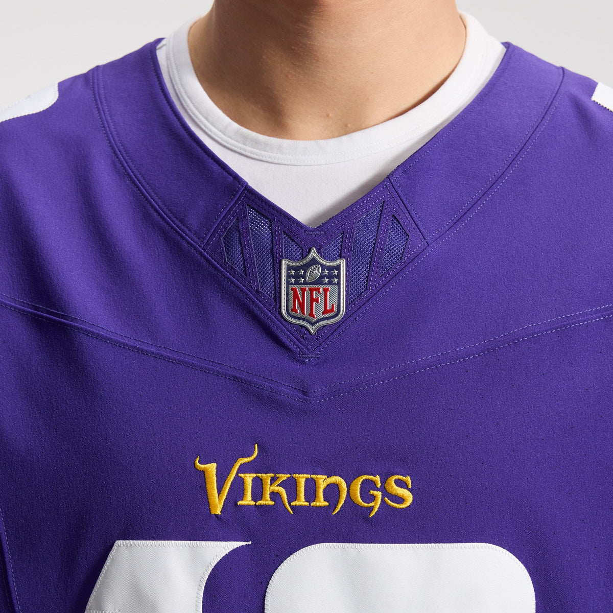 Men's Minnesota Vikings Justin Jefferson Nike Purple Team Vapor F.U.S.E. Elite Jersey