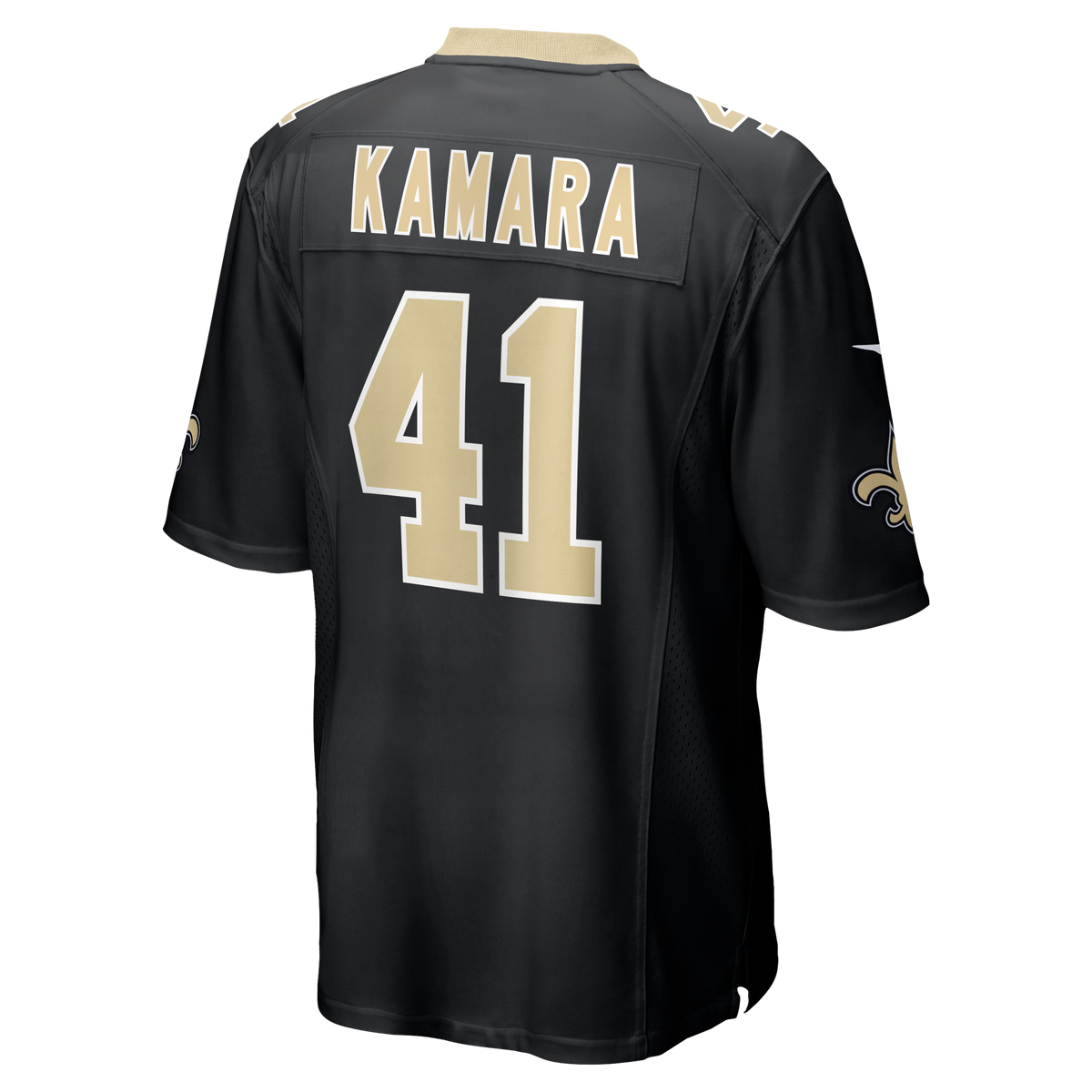 Men's New Orleans Saints Alvin Kamara Nike Gold Gameday Golds Alternate Game Player Jersey
