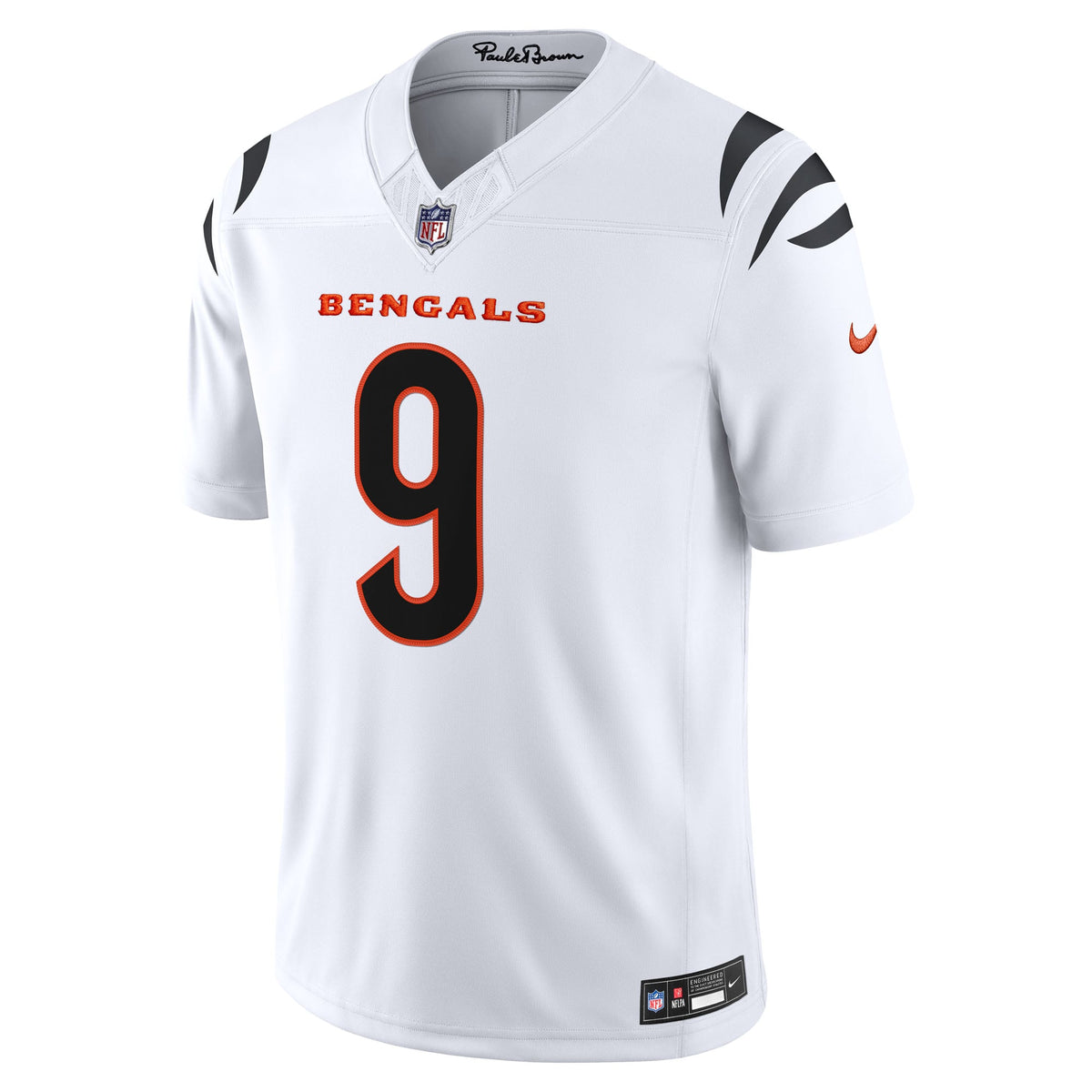Men's Cincinnati Bengals Joe Burrow Nike Black Team Vapor F.U.S.E. Stitched Limited Jersey