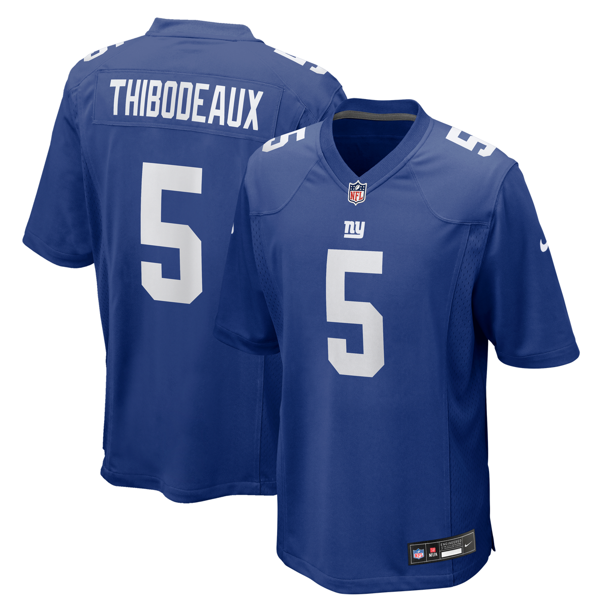 Men's New York Giants Kayvon Thibodeaux Nike White Player Game Jersey