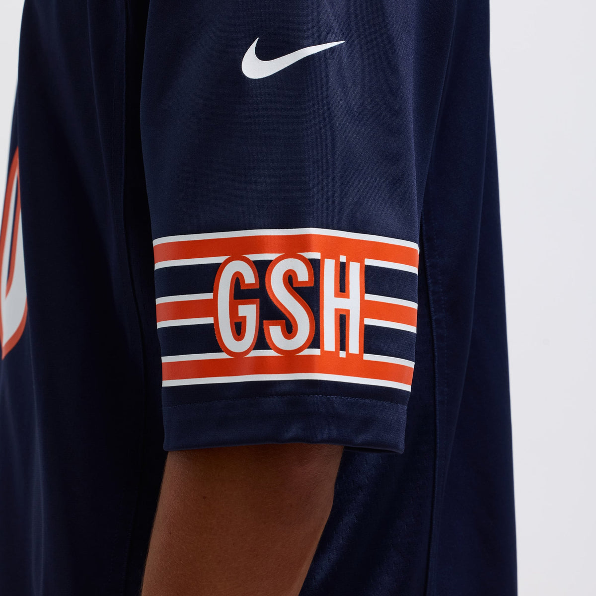 Men's Chicago Bears Caleb Williams Nike Navy  Player Game Jersey