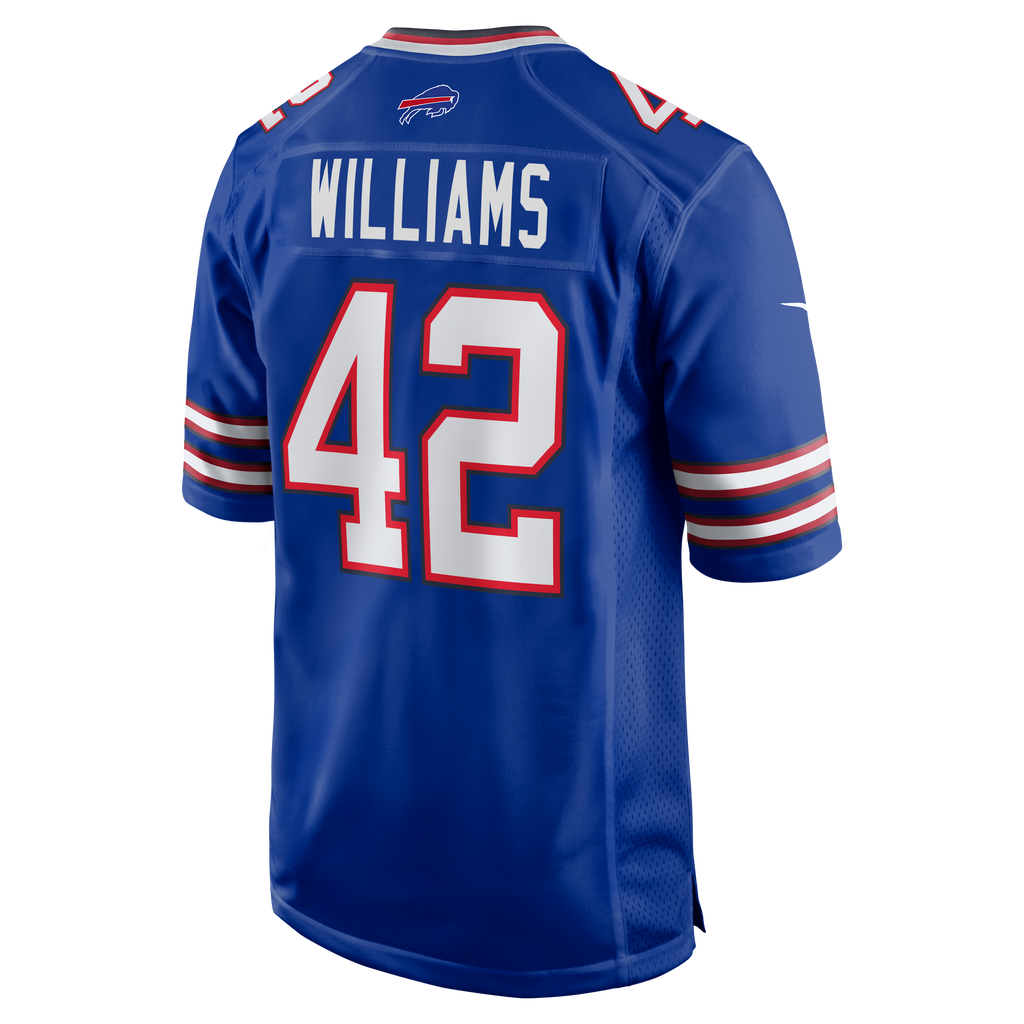 Men's Buffalo Bills Dorian Williams Nike Royal Home Game Jersey