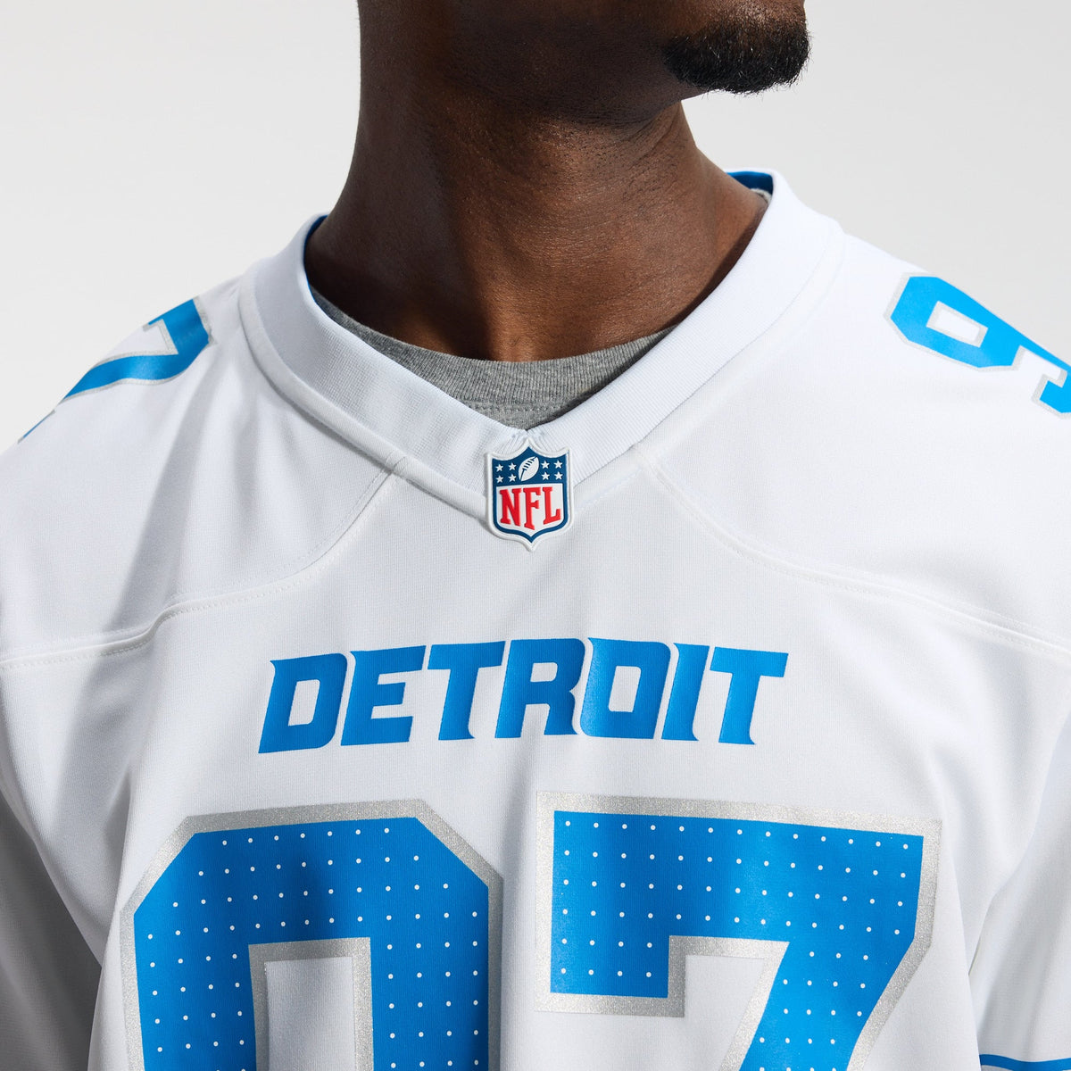 Men's Detroit Lions Aidan Hutchinson Nike Black 2nd Alternate Game Jersey