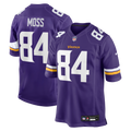 Men's Minnesota Vikings Randy Moss Nike Purple Game Retired Player Jersey