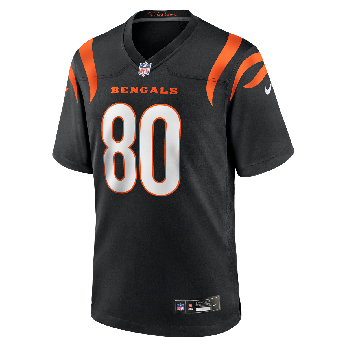Men's Cincinnati Bengals Andrei Iosivas Nike  Black Team Game Jersey