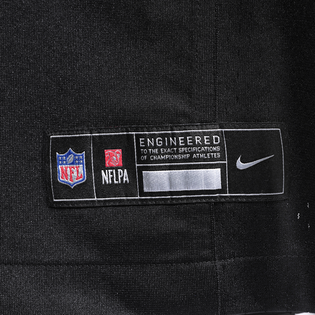 Men's New Orleans Saints Spencer Rattler Nike  Black Team Game Jersey