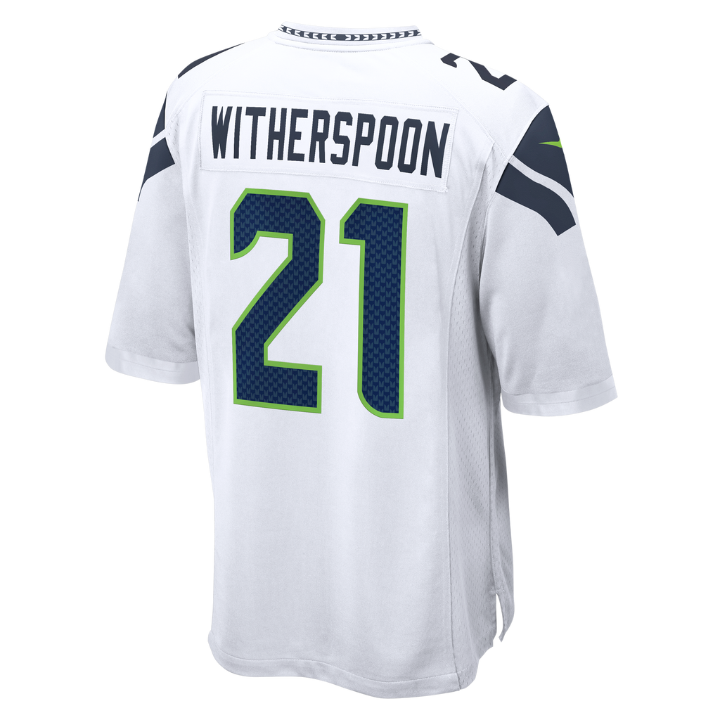 Men's Seattle Seahawks Devon Witherspoon Nike White Game Jersey