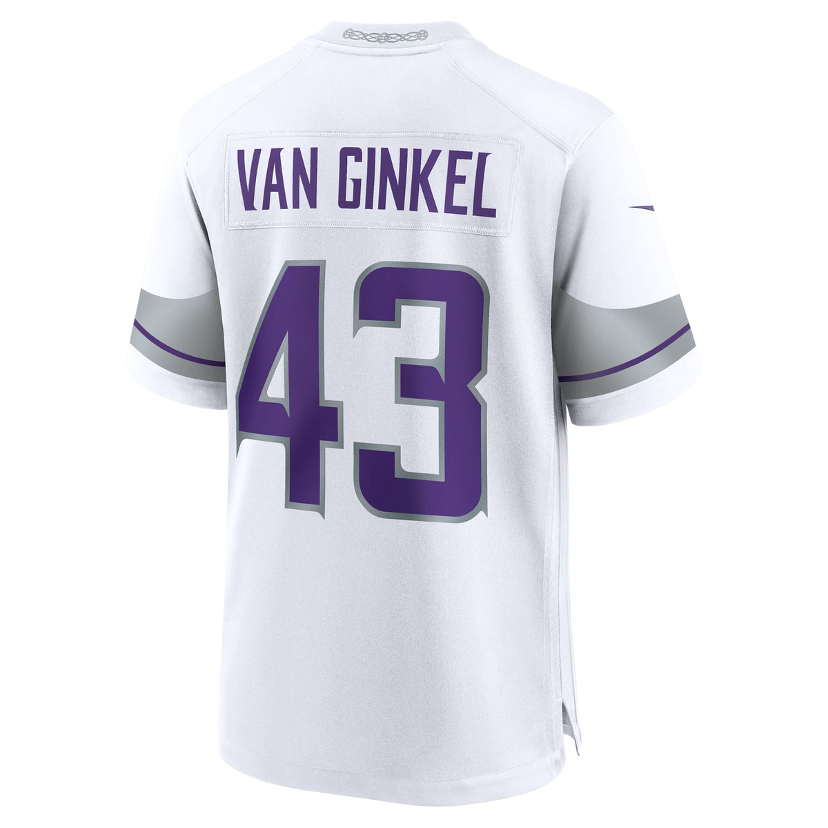 Men's Minnesota Vikings Andrew Van Ginkel Nike  Purple Team Game Jersey