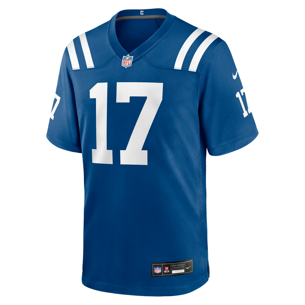 Men's Indianapolis Colts Daniel Jones Nike  Royal Team Game Jersey