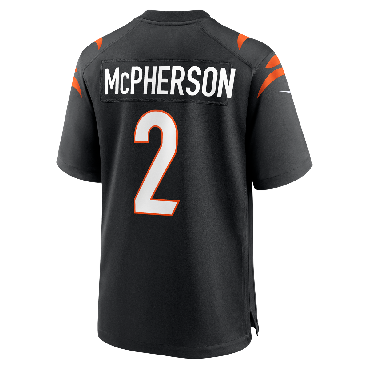 Men's Cincinnati Bengals Evan McPherson Nike Black Game Jersey