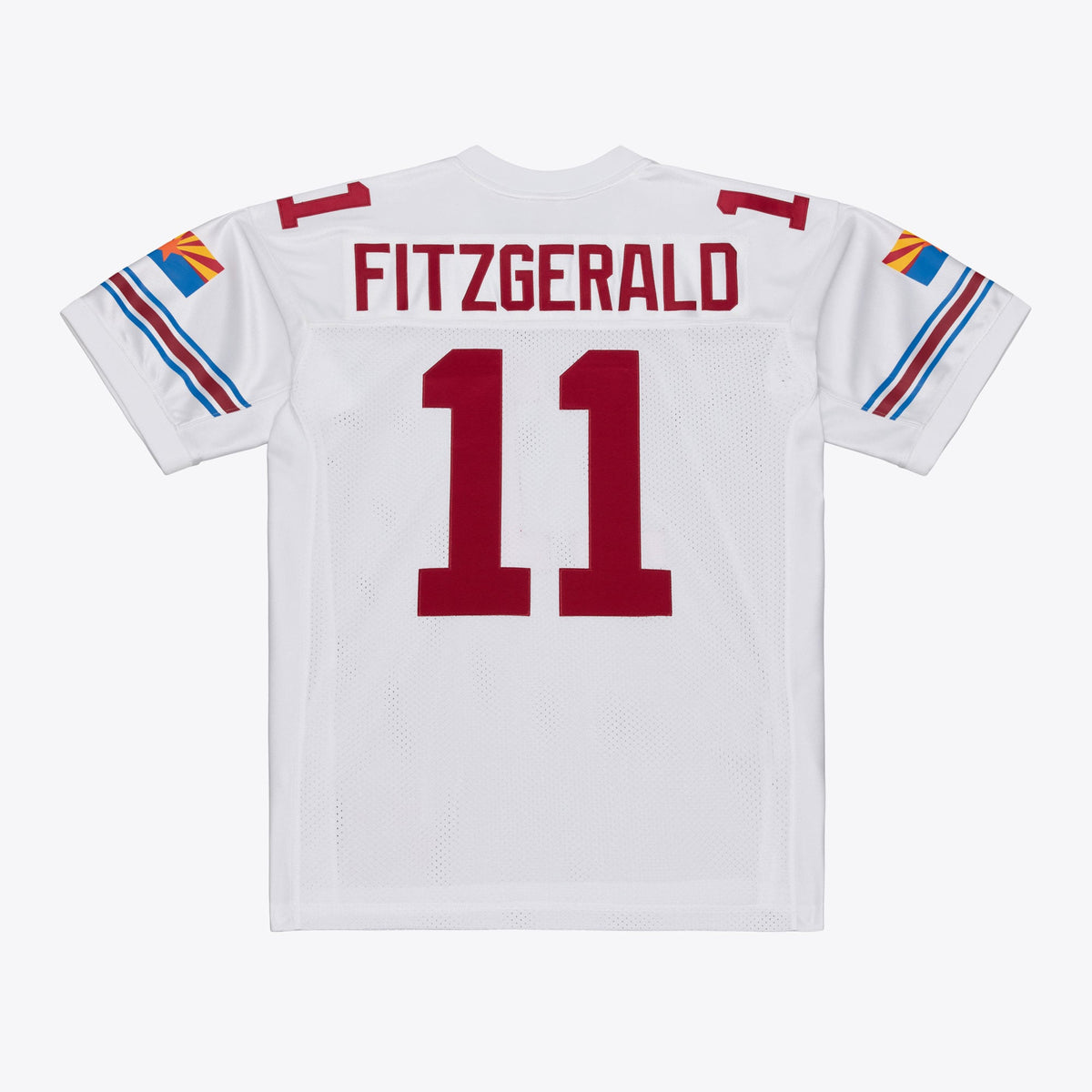 Arizona Cardinals Larry Fitzgerald Mitchell & Ness White Big & Tall 2004 Legacy Retired Player Jersey