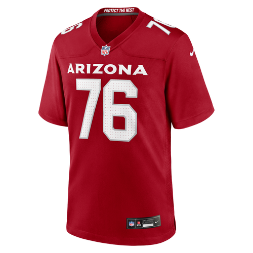 Men's Arizona Cardinals Will Hernandez Nike  Cardinal Team Game Jersey