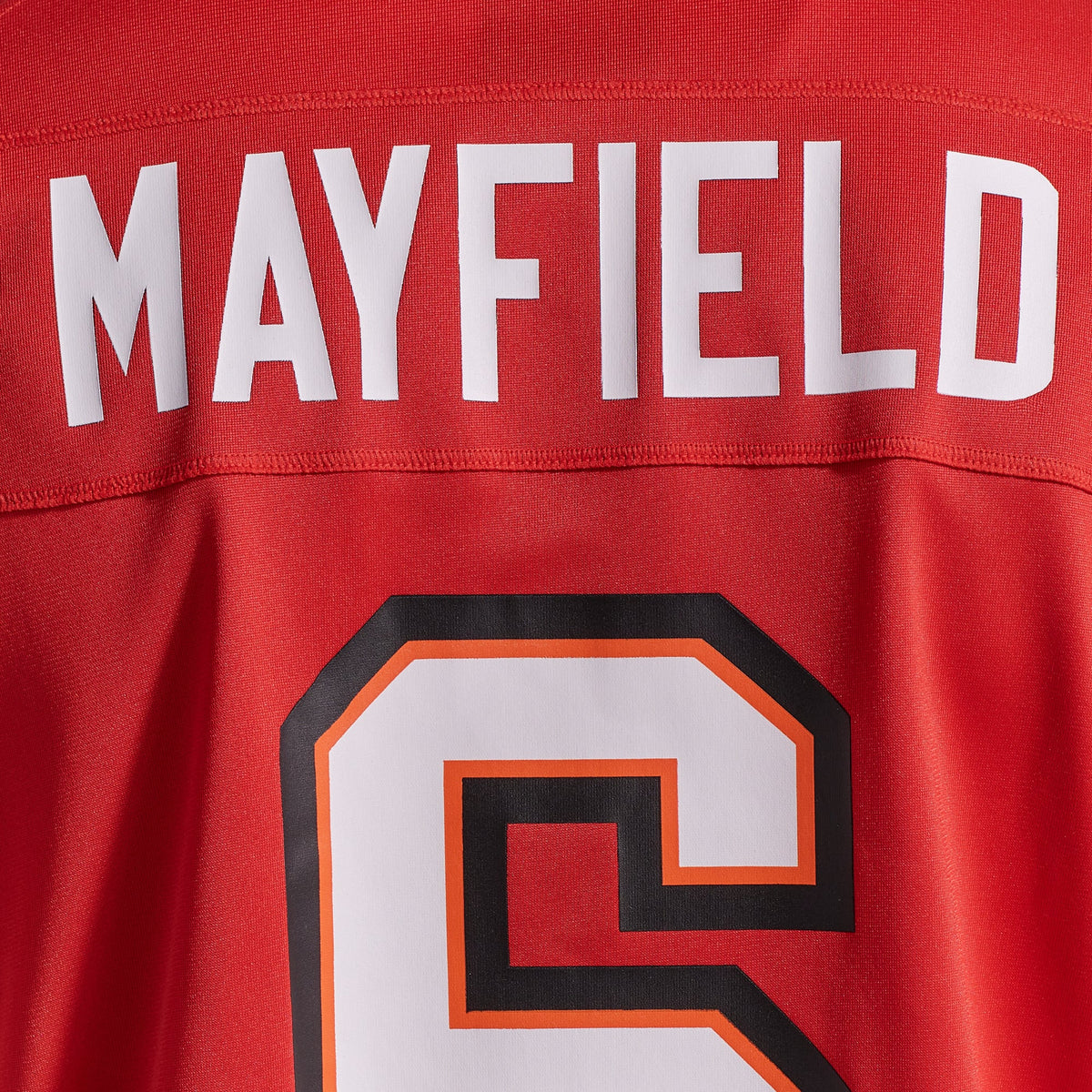 Men's Tampa Bay Buccaneers Baker Mayfield Nike Pewter Alternate Game Player Jersey