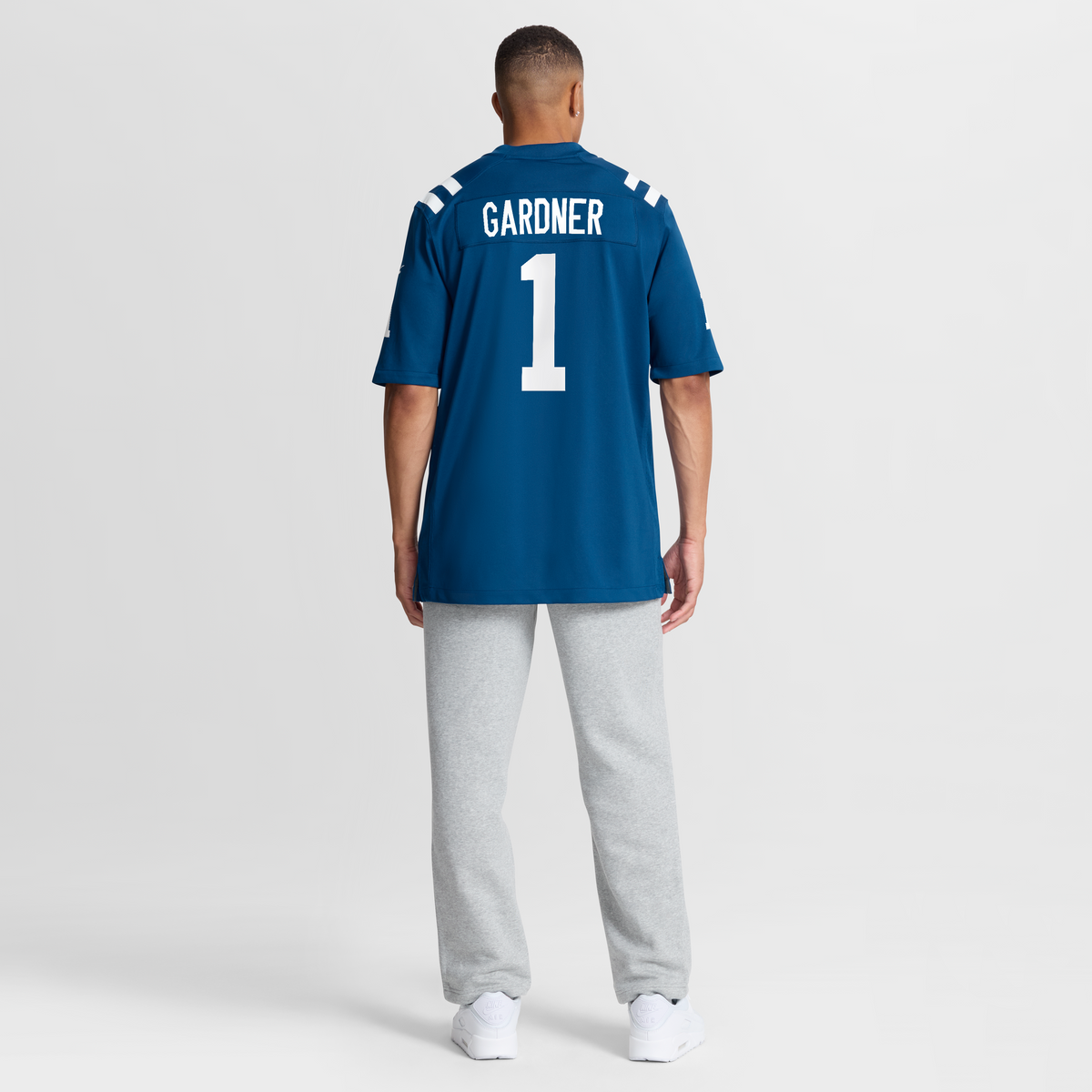 Men's Indianapolis Colts Ahmad Sauce Gardner Nike  White  Game Jersey