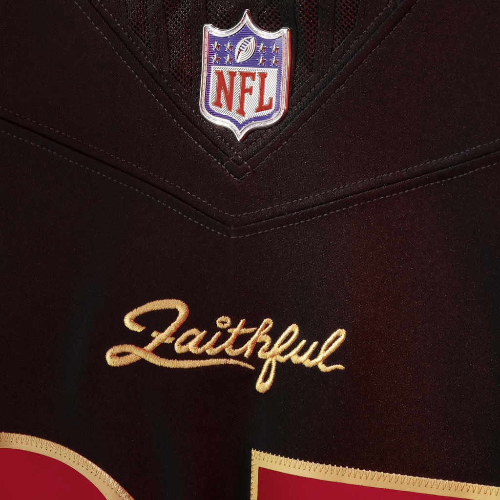 Men's San Francisco 49ers Nick Bosa Nike Black Rivalries Collection Stitched Limited Jersey