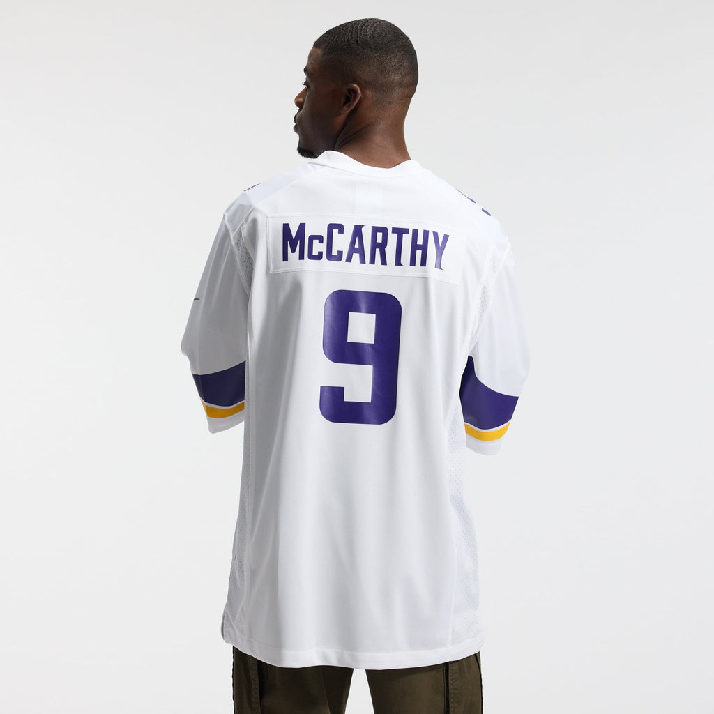 Men's Minnesota Vikings J.J. McCarthy Nike  White Game Jersey