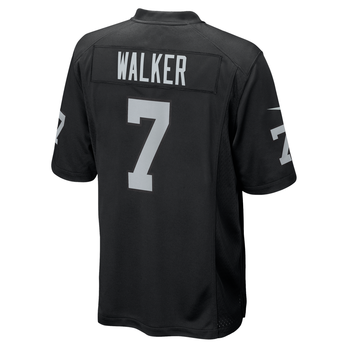 Men's Las Vegas Raiders Quay Walker Nike  Black Team Game Jersey