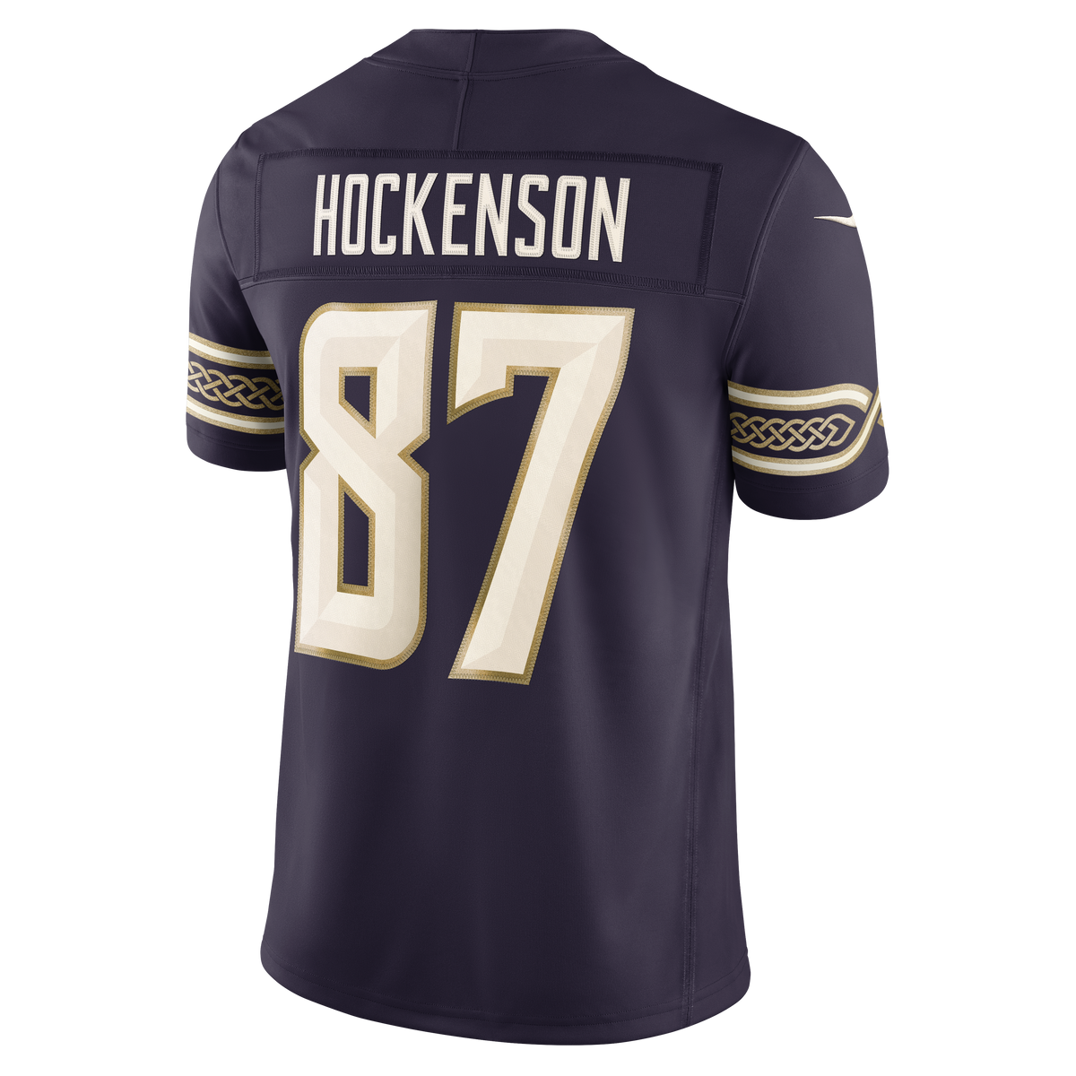 Men's Minnesota Vikings T.J. Hockenson Nike Purple 2026 Rivalries Collection Stitched Limited Jersey