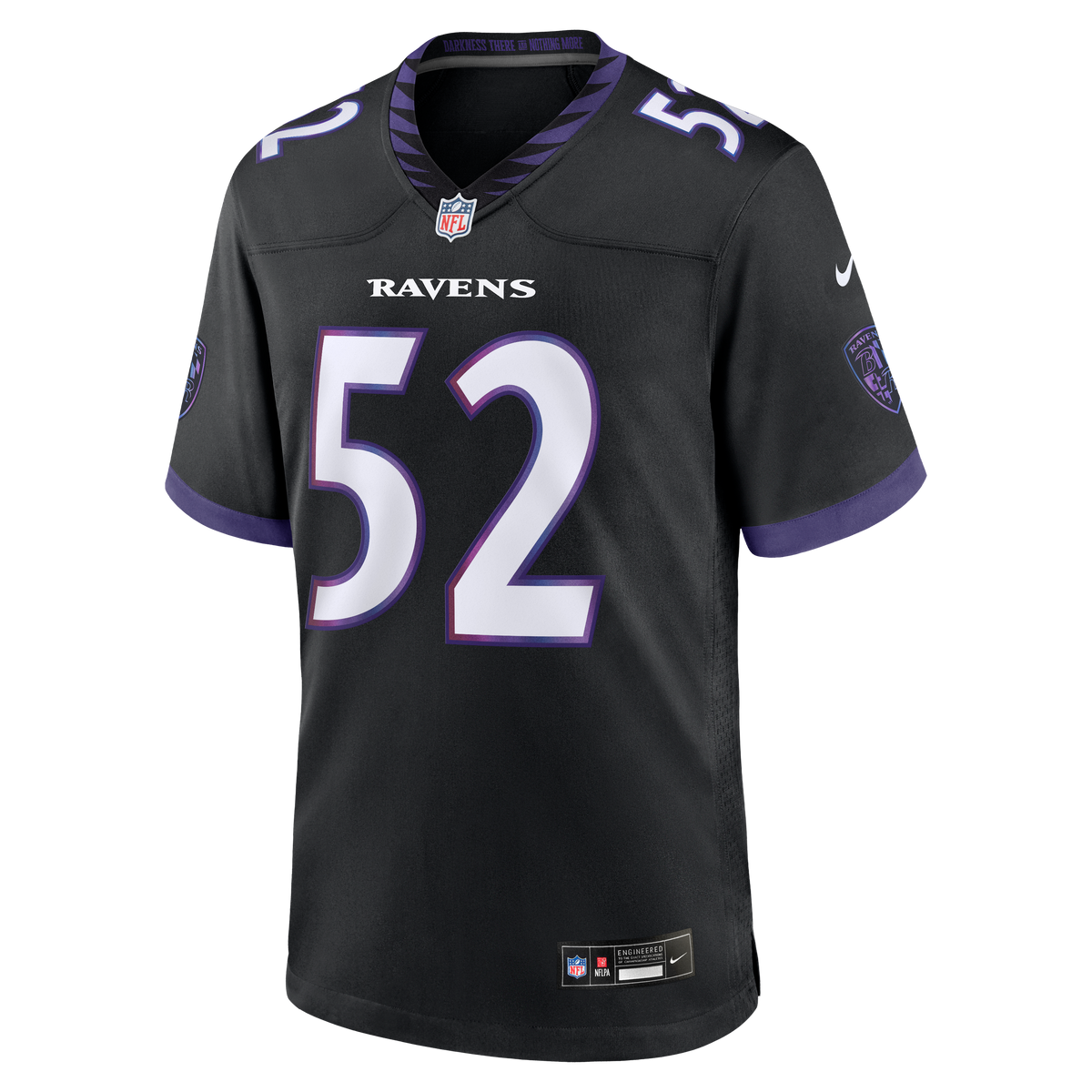 Men's Baltimore Ravens Ray Lewis Nike Black Alternate Retired Player Game Jersey