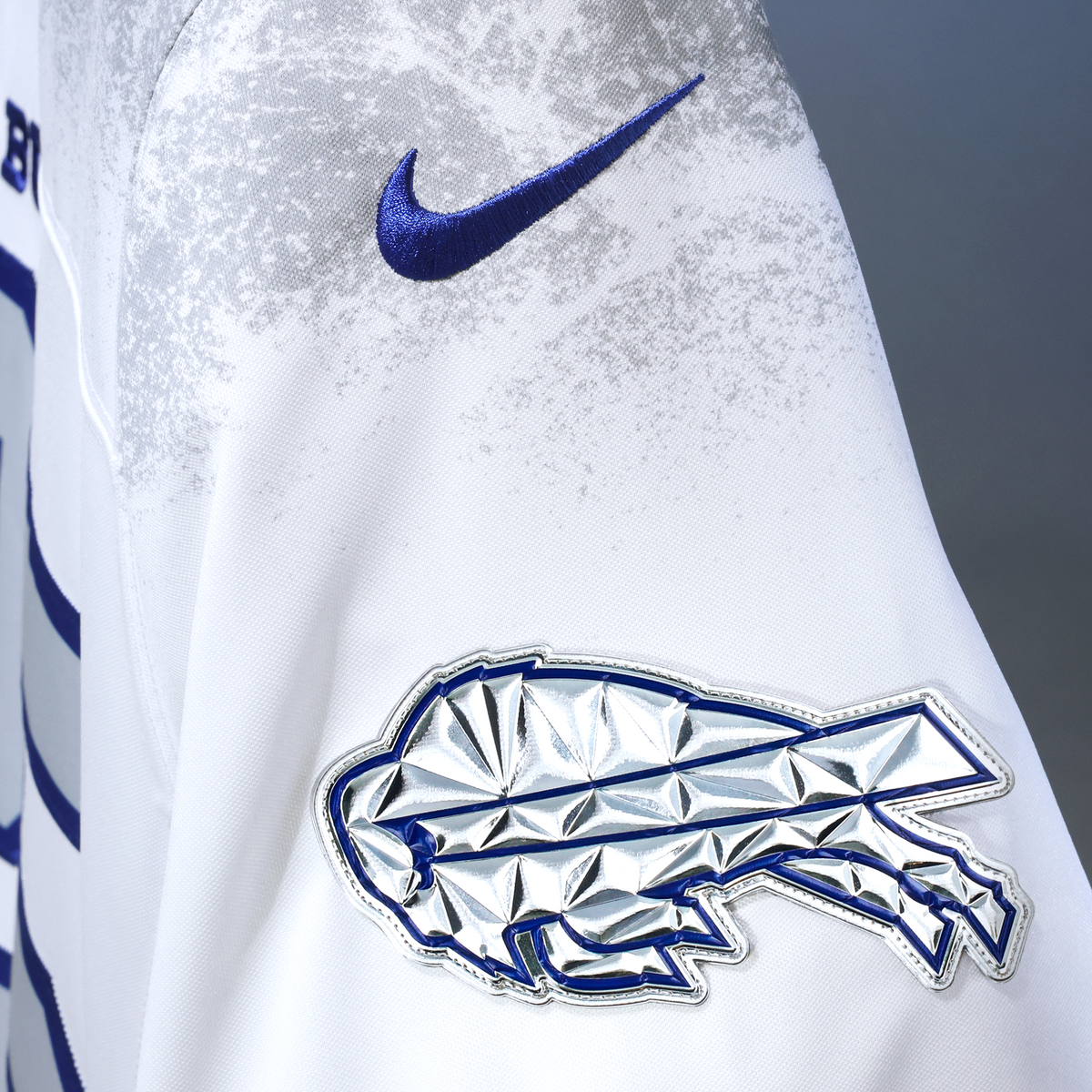 Men's Buffalo Bills Josh Allen Nike White Rivalries Collection Stitched Limited Jersey