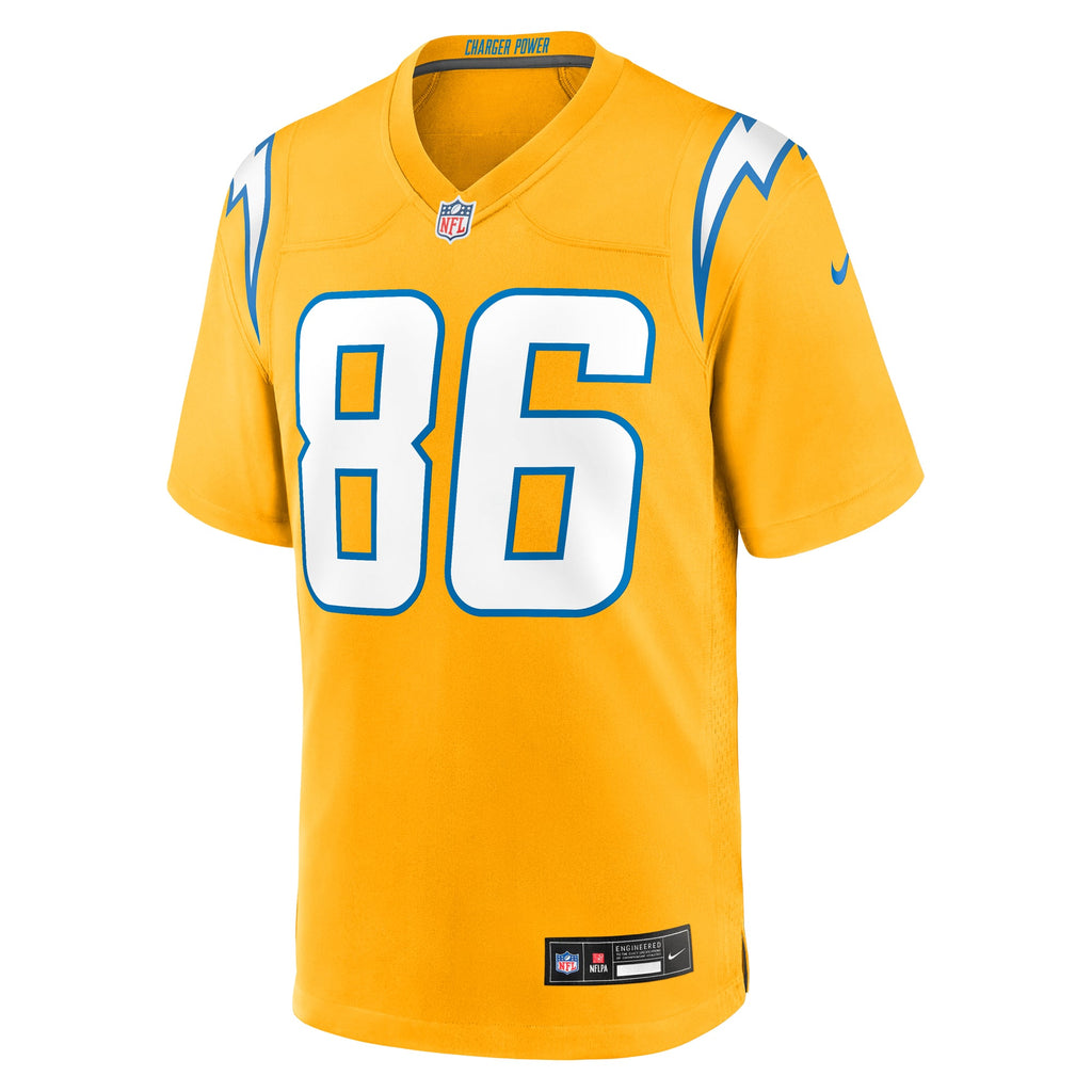 Men's Los Angeles Chargers Oronde Gadsden Nike  Powder Blue Team Game Jersey
