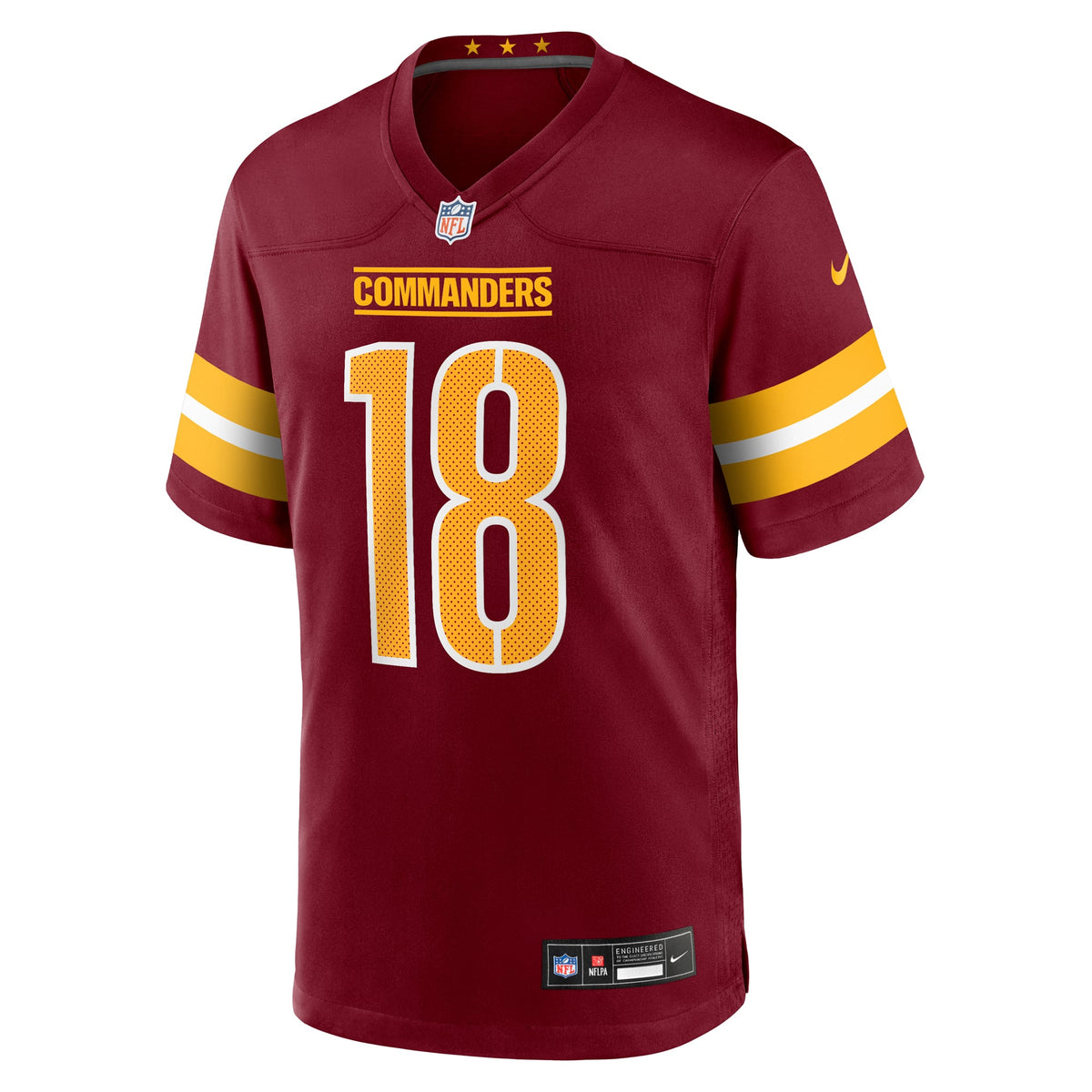 Men's Washington Commanders Tyler Owens Nike  Burgundy Team Game Jersey