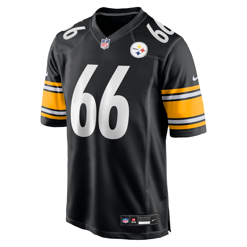Men's Pittsburgh Steelers Mason McCormick Nike  Black  Game Jersey
