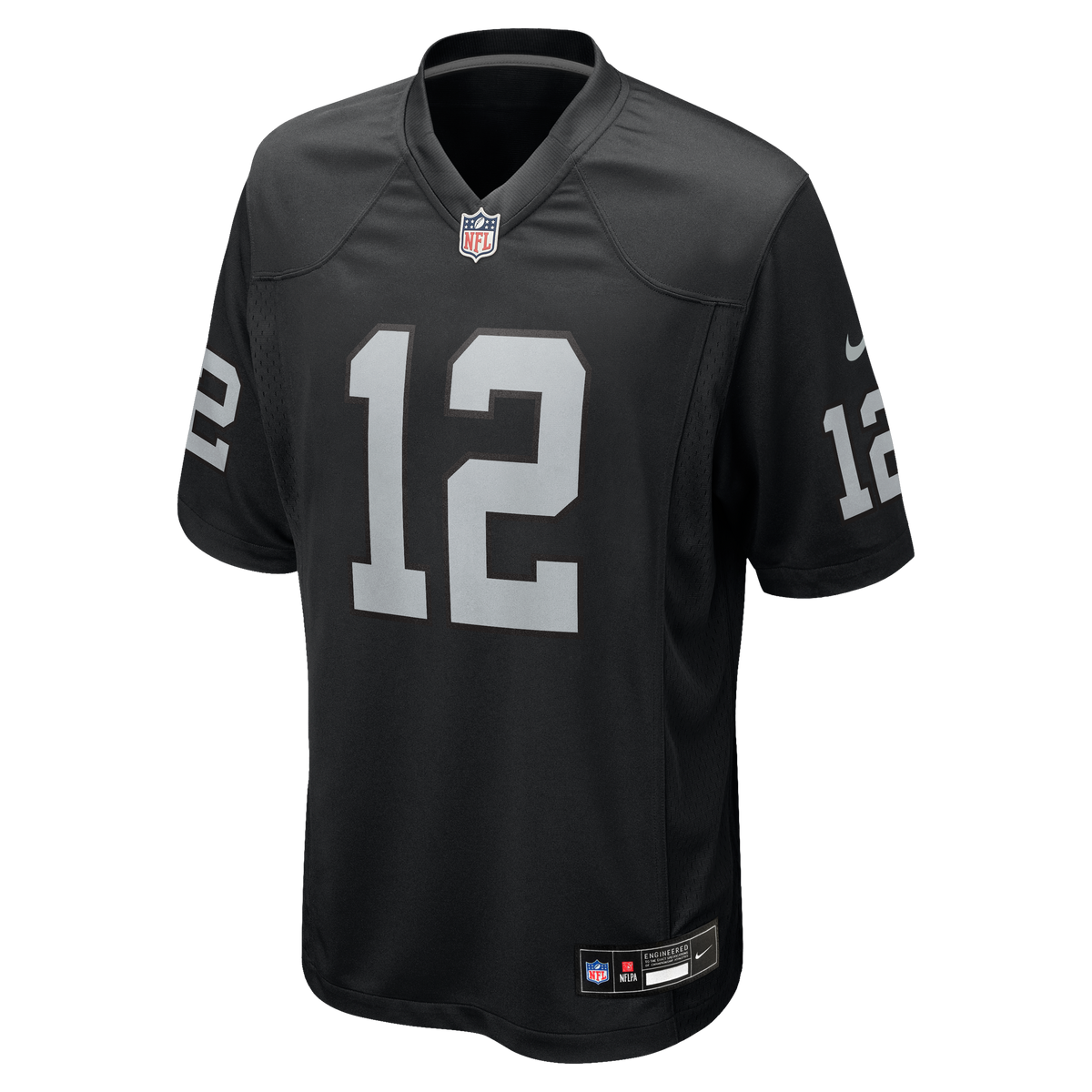 Men's Las Vegas Raiders Ken Stabler Nike Black Game Retired Player Jersey