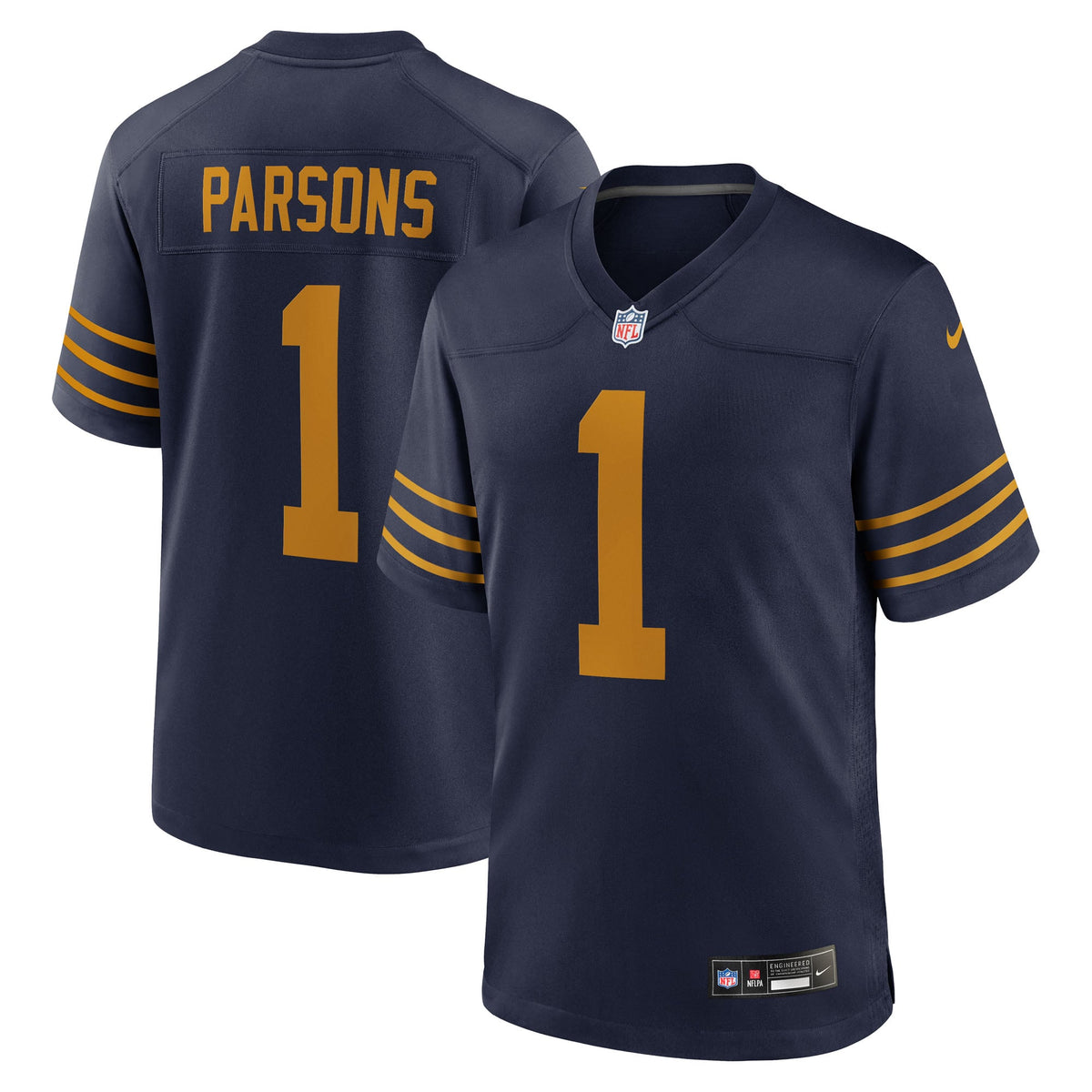 Men's Green Bay Packers Micah Parsons Nike Green Game Player Jersey