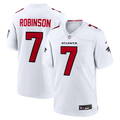 Men's Atlanta Falcons Bijan Robinson Nike White Game Jersey