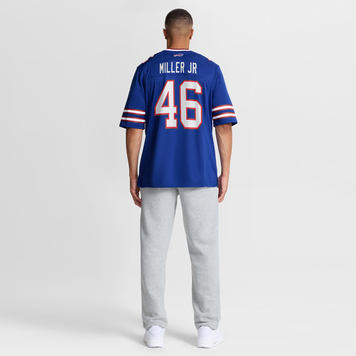 Men's Buffalo Bills DJ Miller Jr. Nike Royal Team Game Jersey