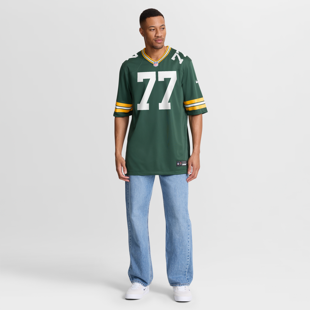Men's Green Bay Packers Jordan Morgan Nike Green  Player Game Jersey