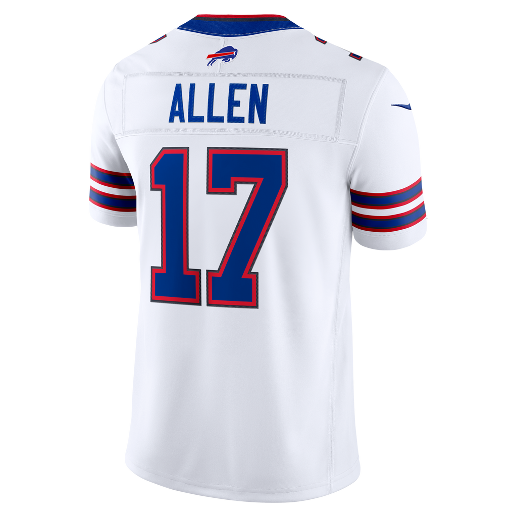 Men's Buffalo Bills Josh Allen Nike Gray Nickel City Vapor F.U.S.E. Stitched Limited Jersey