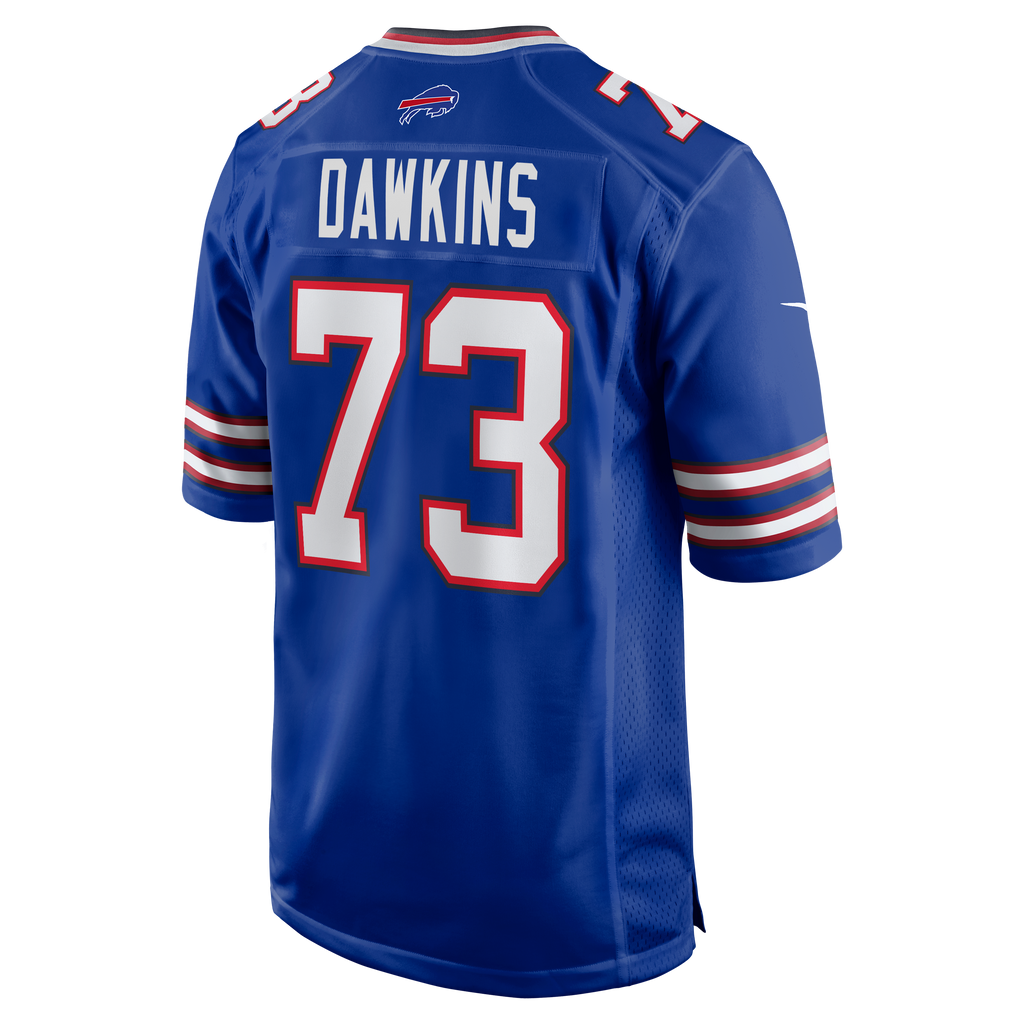 Men's Buffalo Bills Dion Dawkins Nike Gray Nickel City Game Jersey