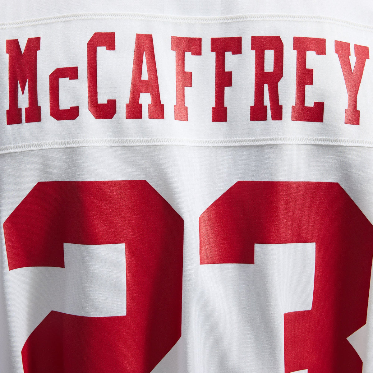 Men's San Francisco 49ers Christian McCaffrey Nike Scarlet Game Player Jersey
