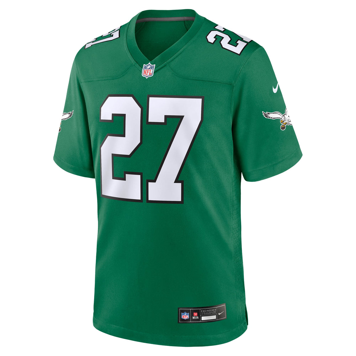 Men's Philadelphia Eagles Quinyon Mitchell Nike Black Alternate Game Jersey