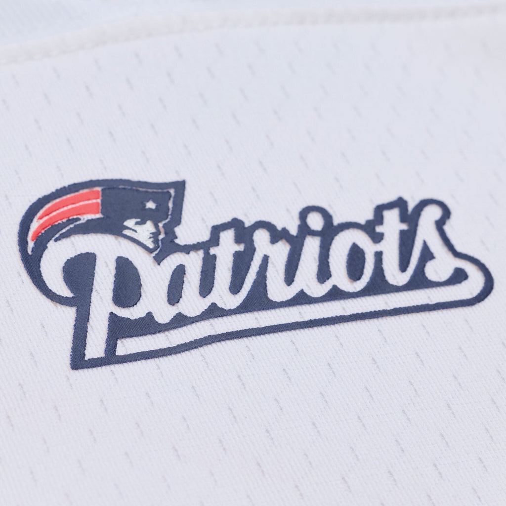 Men's New England Patriots Tom Brady Mitchell & Ness White 2000 Legacy Replica Jersey