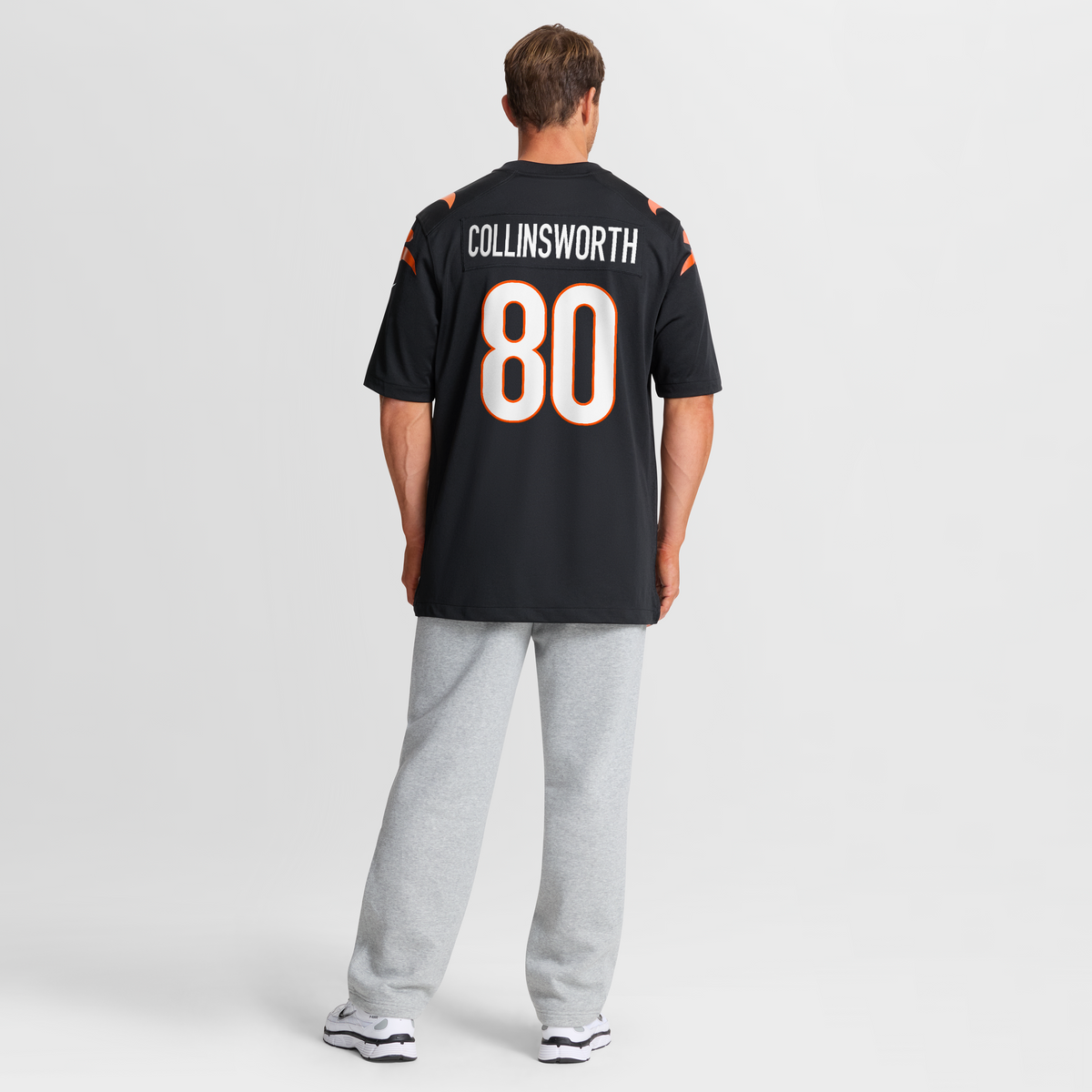 Men's Cincinnati Bengals Cris Collinsworth Nike  Black Team Retired Player Game Jersey