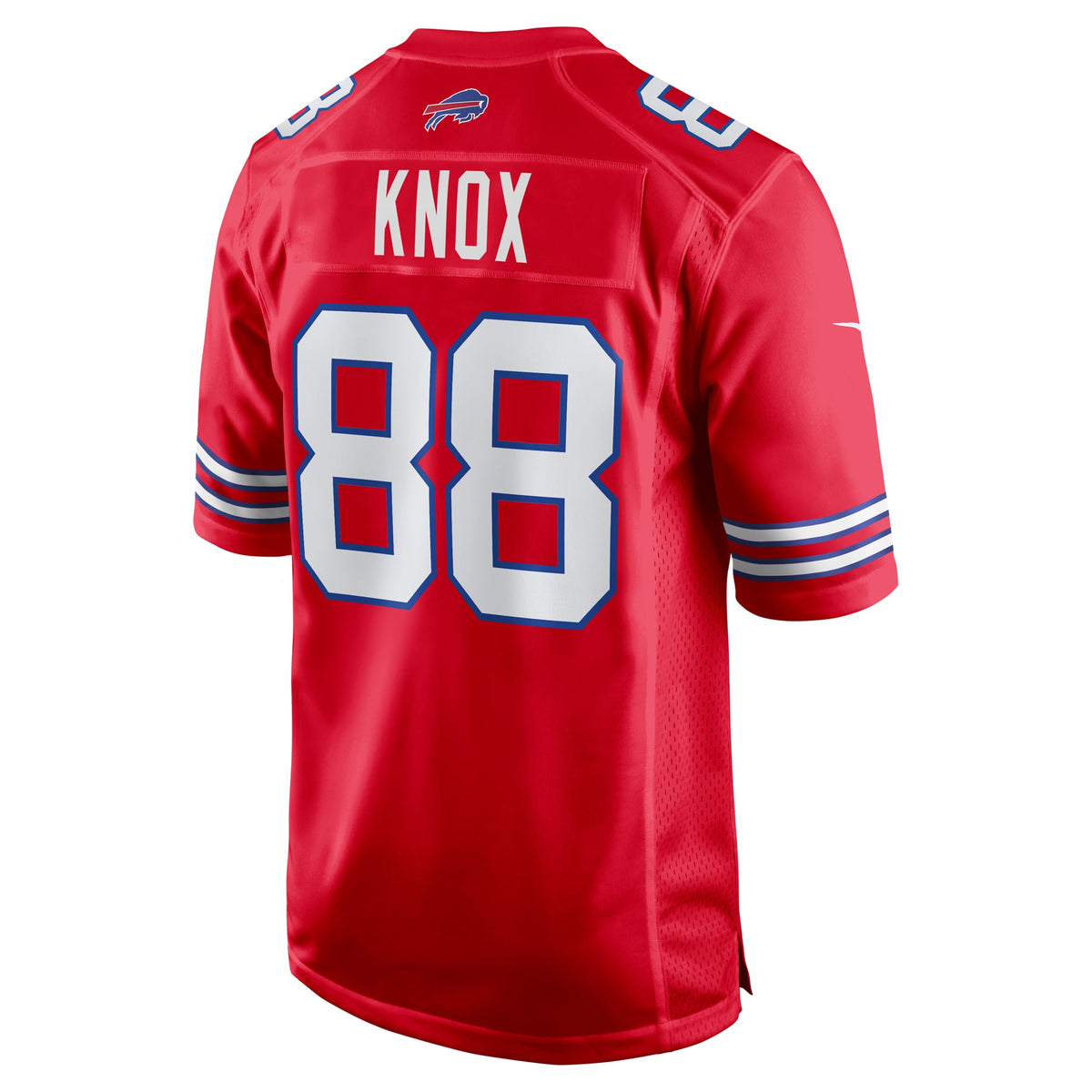 Men's Buffalo Bills Dawson Knox Nike Gray Nickel City Game Jersey