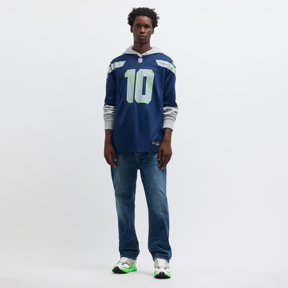 Men's Seattle Seahawks Cooper Kupp Nike  College Navy Team Game Jersey