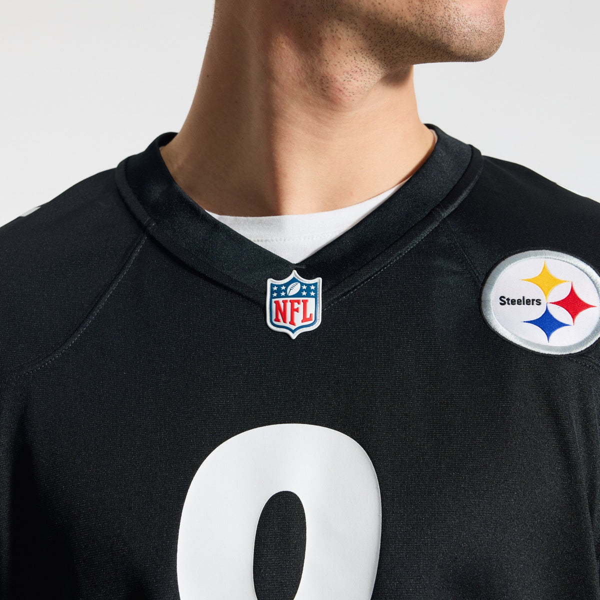Men's Pittsburgh Steelers Aaron Rodgers Nike Black Game Jersey