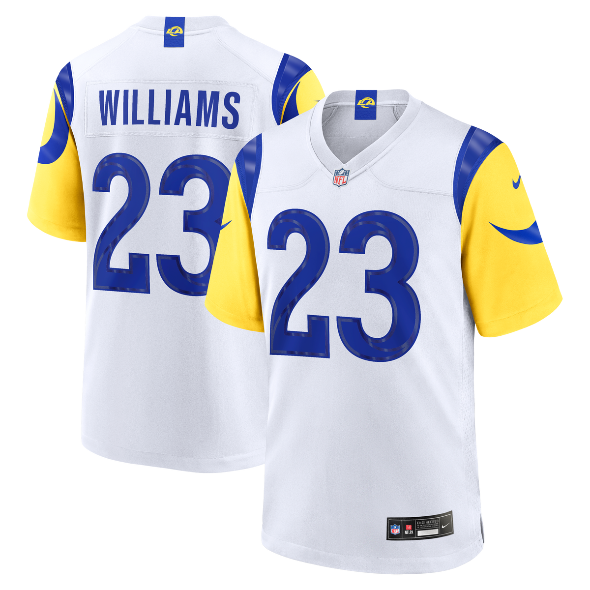 Men's Los Angeles Rams Kyren Williams Nike Royal Team Game Player Jersey