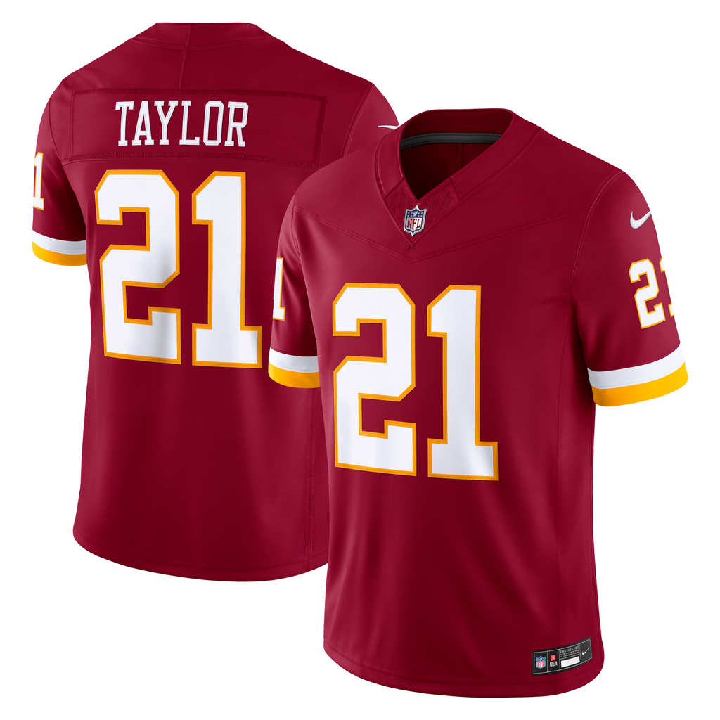 Men's Washington Commanders Sean Taylor Nike Burgundy Team Vapor F.U.S.E. Stitched Retired Limited Jersey