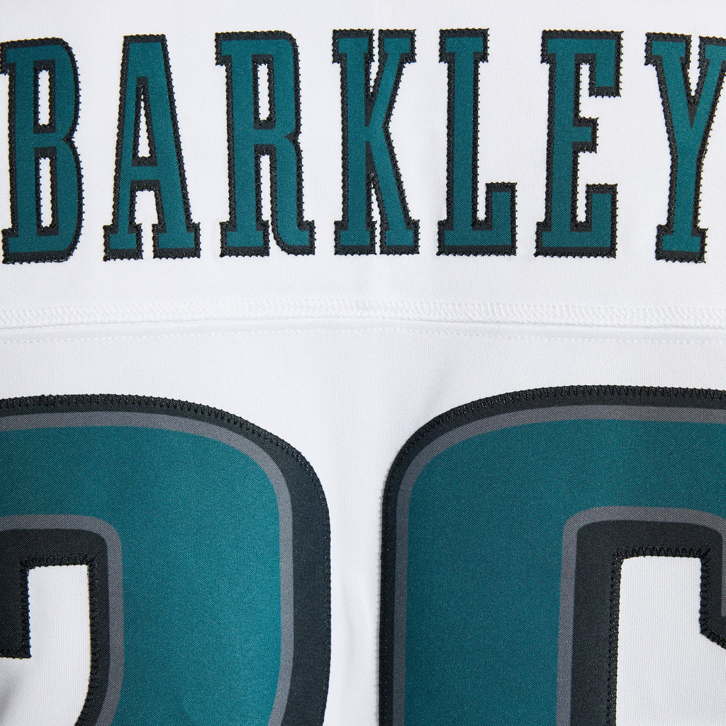 Men's Philadelphia Eagles Saquon Barkley Nike Kelly Green Alternate Vapor F.U.S.E. Stitched Limited Jersey