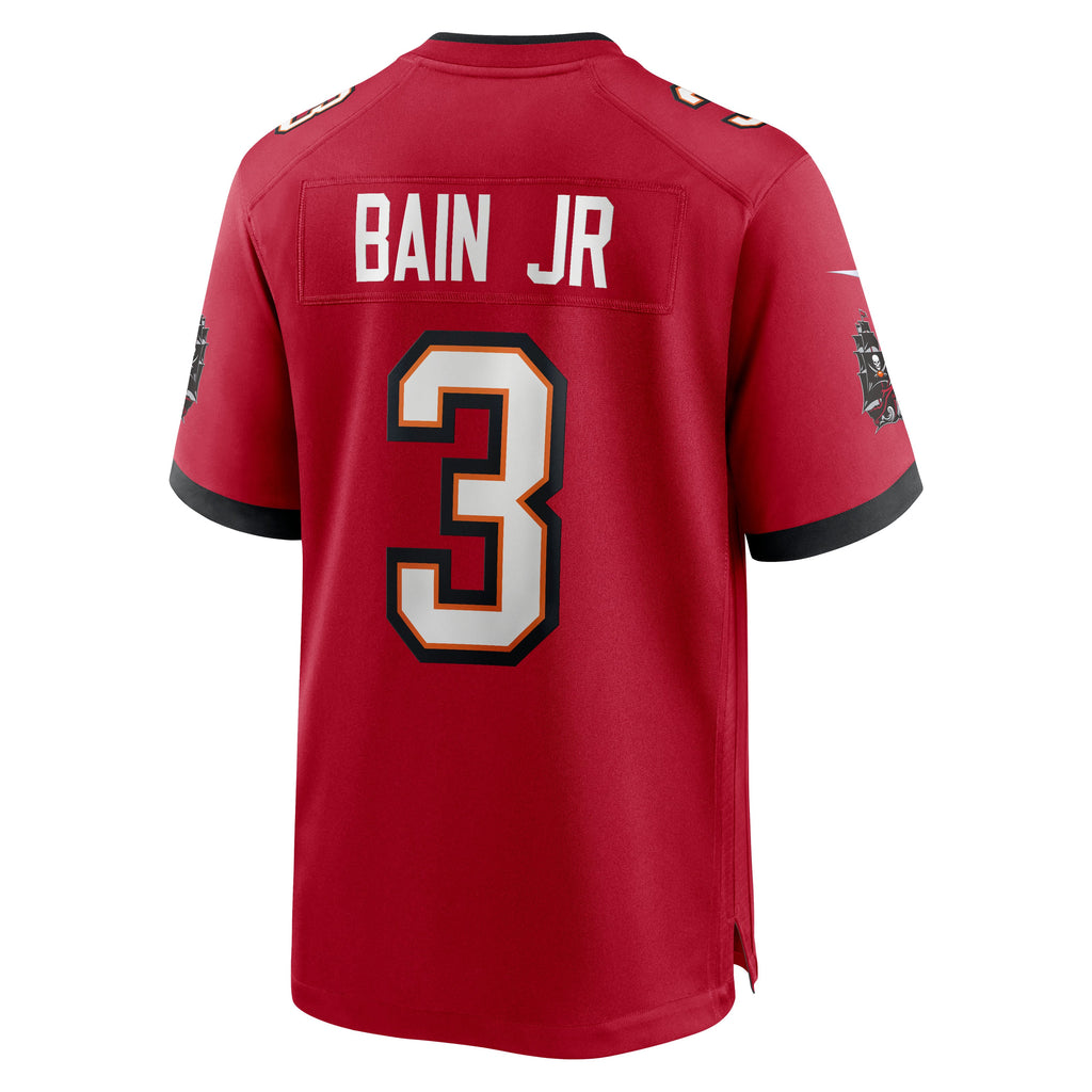 Men's Tampa Bay Buccaneers Rueben Bain Jr. Nike Red Team Game Jersey