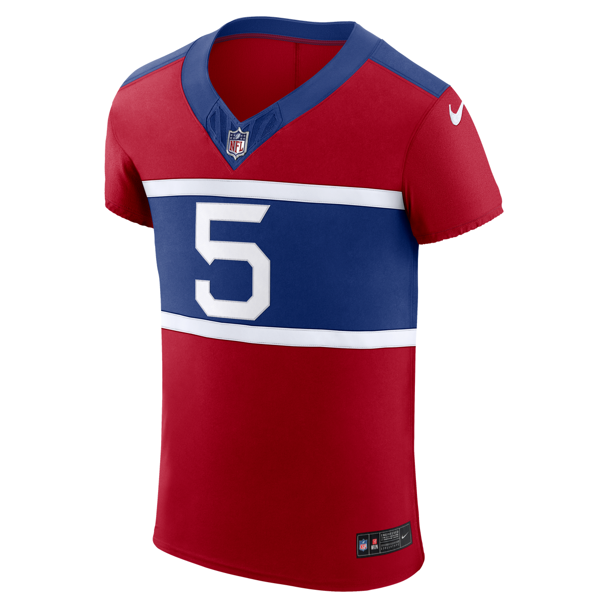 Men's New York Giants Kayvon Thibodeaux Nike Red Alternate Vapor F.U.S.E. Elite Jersey